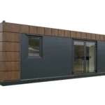 Helsinki-Modellcontainer 8×3 Meter mit Sanitäranlagen