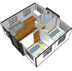 Tiny House mit zwei Schlafzimmern und Küche 2024 - Image 3