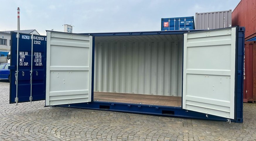 130d33_f28137fbf8384230ba442a24c4dcbe3bmv2.jpg 15 Fuß High Cube Open Side Container - Image 1
