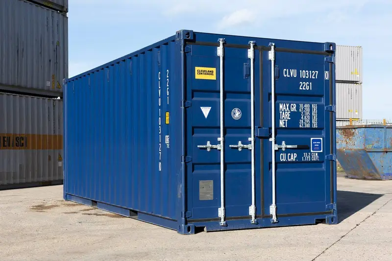 20ft-Blue-1.webp 20 Fuß Seecontainer - Image 1