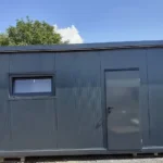 Container 6×2,5 Sanitärtoilette + Dusche + Toilette