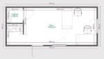 Bürocontainer mit 21 m² Fläche, Toilette und Kochnische - Image 5