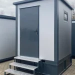 Sanitärcontainer-WC-Box mit Doppelkabine