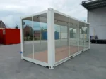 20 Fuß Glascontainer – Neu (Weiß RAL 9010) - Image 2