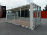 20 Fuß Glascontainer – Neu (Weiß RAL 9010)