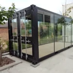 20-Fuß-GLASCONTAINER – NEU (SCHWARZ RAL 9010)