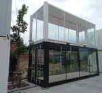 20-Fuß-GLASCONTAINER – NEU (SCHWARZ RAL 9010) - Image 2