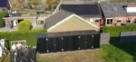 Großer Lagercontainer – Schwarz (RAL 9005) – 8 x 2 Meter – mit 2 Doppeltüren – (15 m² / 26 FT) - Image 3