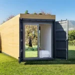 40 Fuß großes, umgebautes, bewohnbares Containerstudio