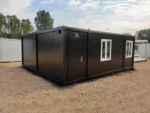 Schwarzer 2-Kammer-Hauscontainer - Image 2