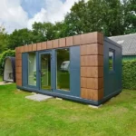6×3 meter Helsinki-model geïsoleerde container – tuinkantoor – locatie bungalow - Image 5