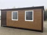 BUREAUCONTAINER 6 X 2,40M HOUTKLEUR – NIEUW - Image 6