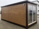 BUREAUCONTAINER 6 X 2,40M HOUTKLEUR – NIEUW - Image 5