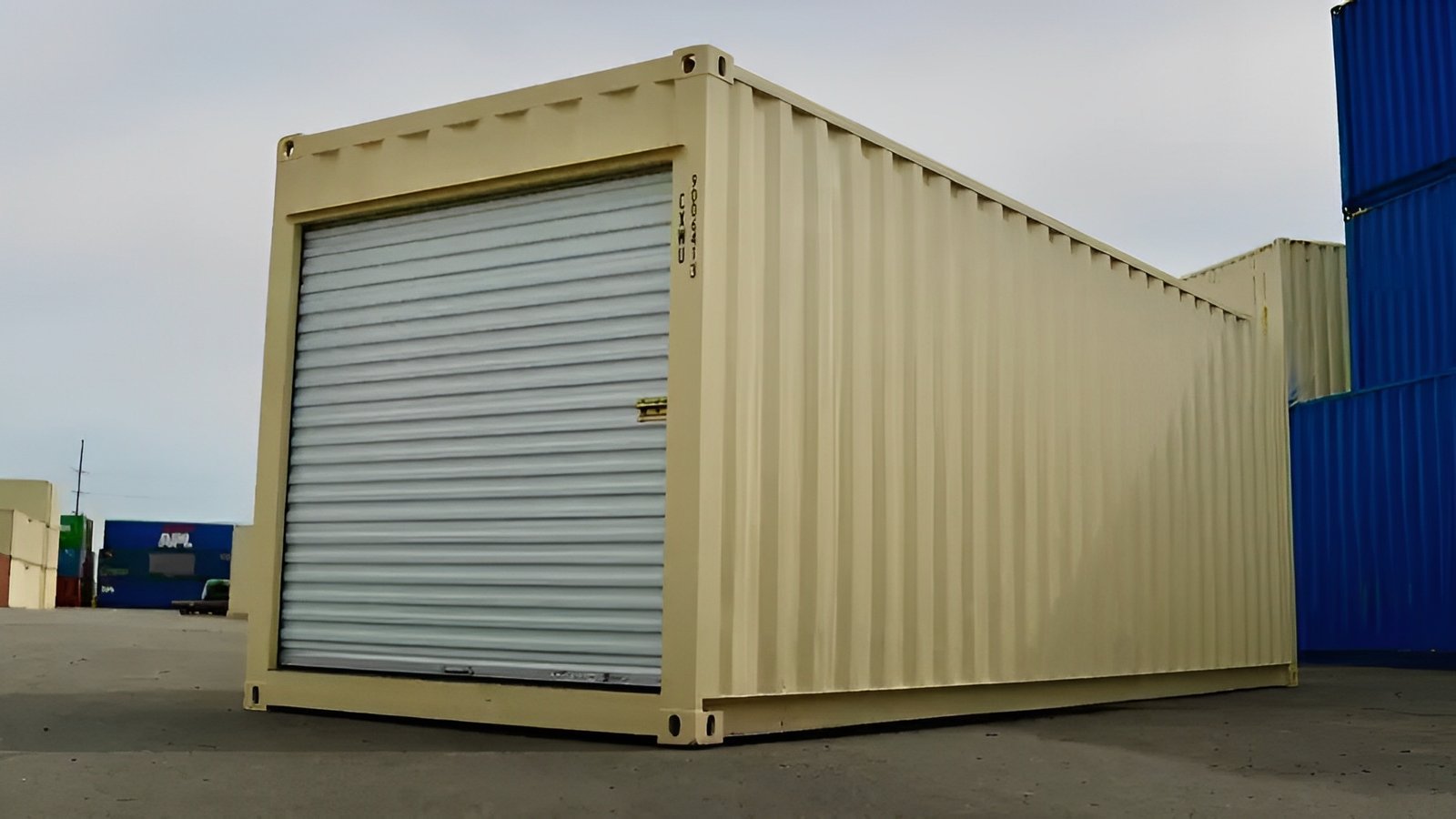 IMG_7538.jpg 20-Fuß-Lagercontainer mit Rolltor – Hauptmerkmale - Image 1