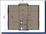 Mobiler Wohncontainer / Luxus-Tiny-Haus 19 Fuß x 20 Fuß - Image 2